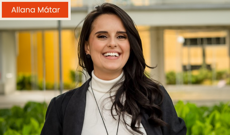 foto da professora allana mátar